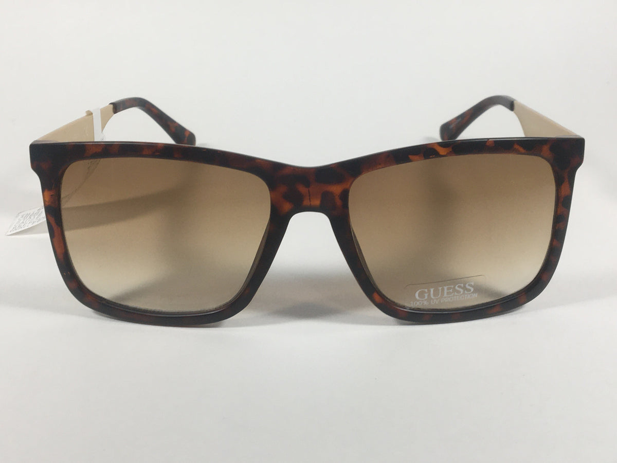 Brown Gradient Sunglasses Authentic NEW Guess GF 0291 52F Brown Tortoise Gold 