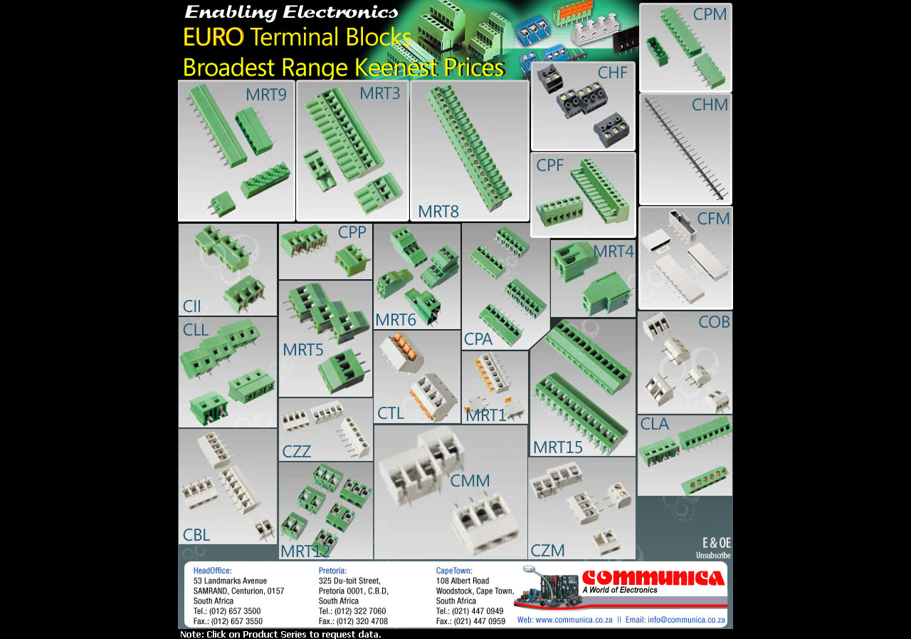 Euro Terminal Blocks