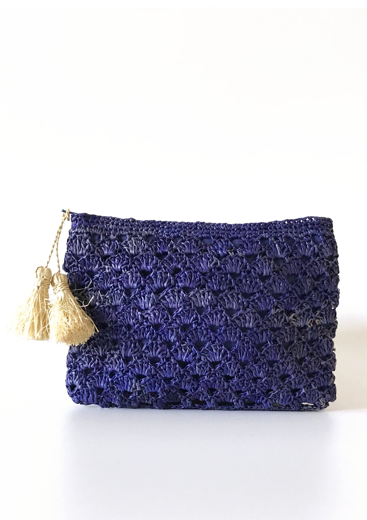 raffia purse