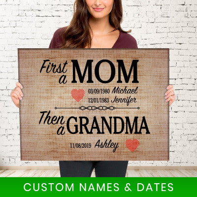 FIRST A MOM PREMIUM CANVAS