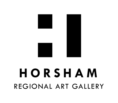 Logo of Horsham Regional Art Gallery in Victoria, Australia