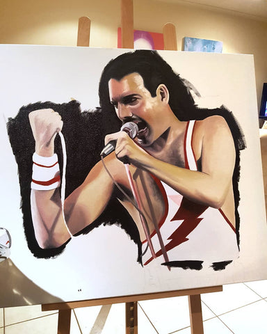 Freddie Mercury Painting