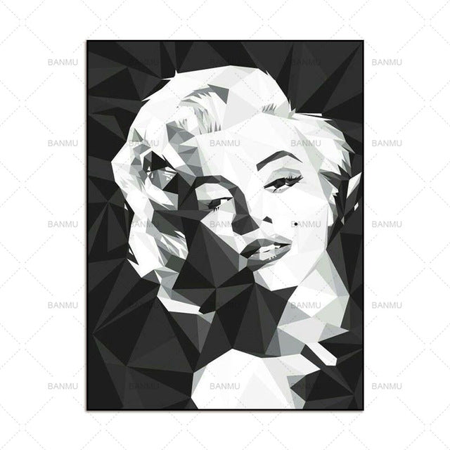 Wall Poster Decoration For Living Room Canvas Painting Wall Art Picture Prints Marilyn Monroe On Canvas Home Decor No Frame