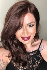 Jaden in mulberry brown - noriko Jaden wig - Rene of Paris wigs | UK | MiMo Wigs the hairloss expert and wig specialist