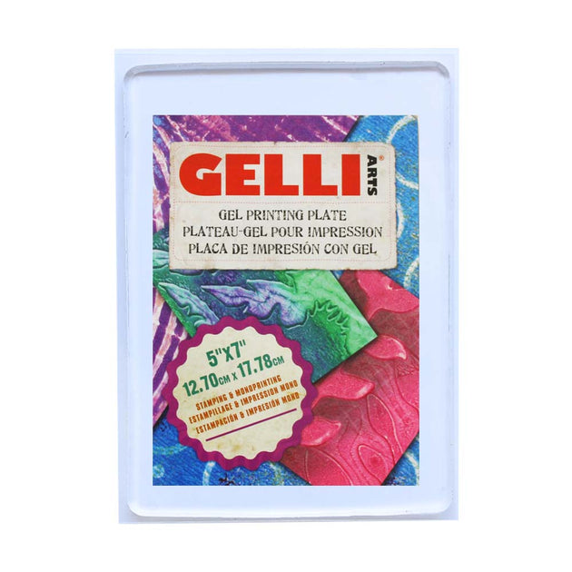 Gelli Arts – Plancha diseño de Flores Color Blanco 33 x 22,9 x 0,1 cm Material sintético 