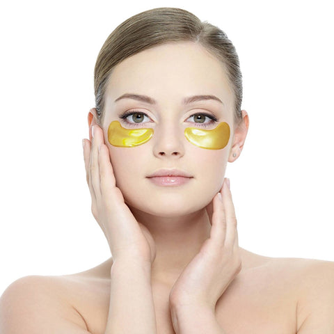 gold eye mask - my beauty mantra