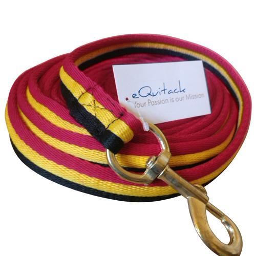 4 Metres Soft Padded Lunging Rein Pony Horse Training Long Lunge Line 22 Colours