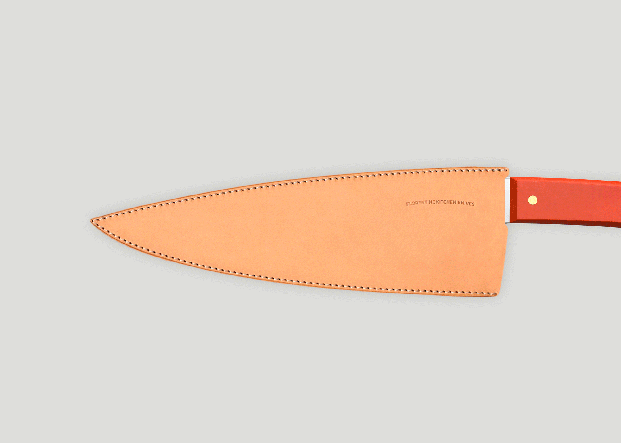 LEATHER BLADE GUARD FOR F4 AND F3 CHEF KNIVES