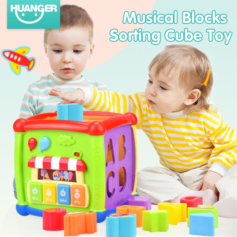 toddler learning cube