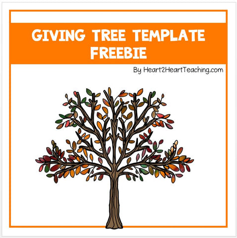 Giving Tree Freebie for Meet the Teacher and Open House Night