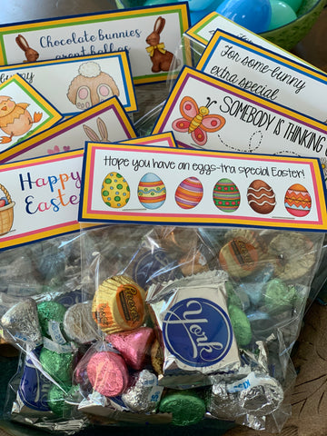 Easter Treat Bag Tags