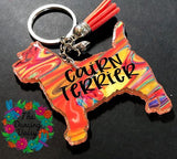 Cairn Terrier Acrylic Key Chain