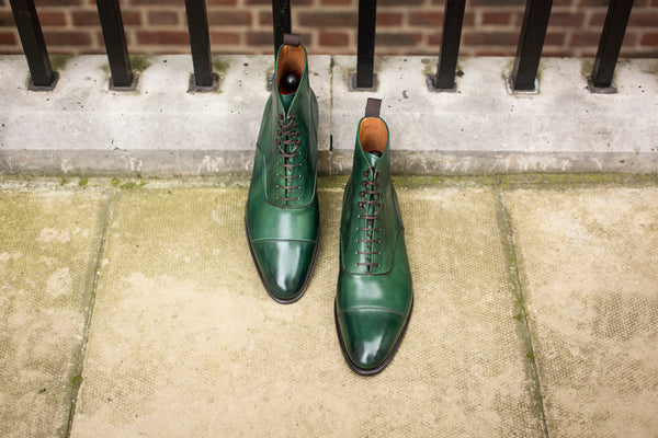 J. FitzPatrick Green Balmoral Boot Ashworth