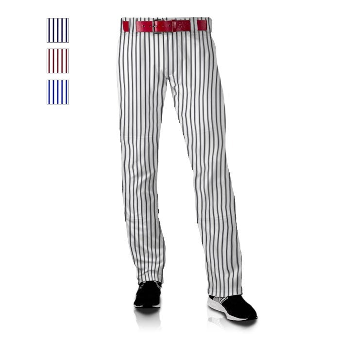 pinstripe navy pants