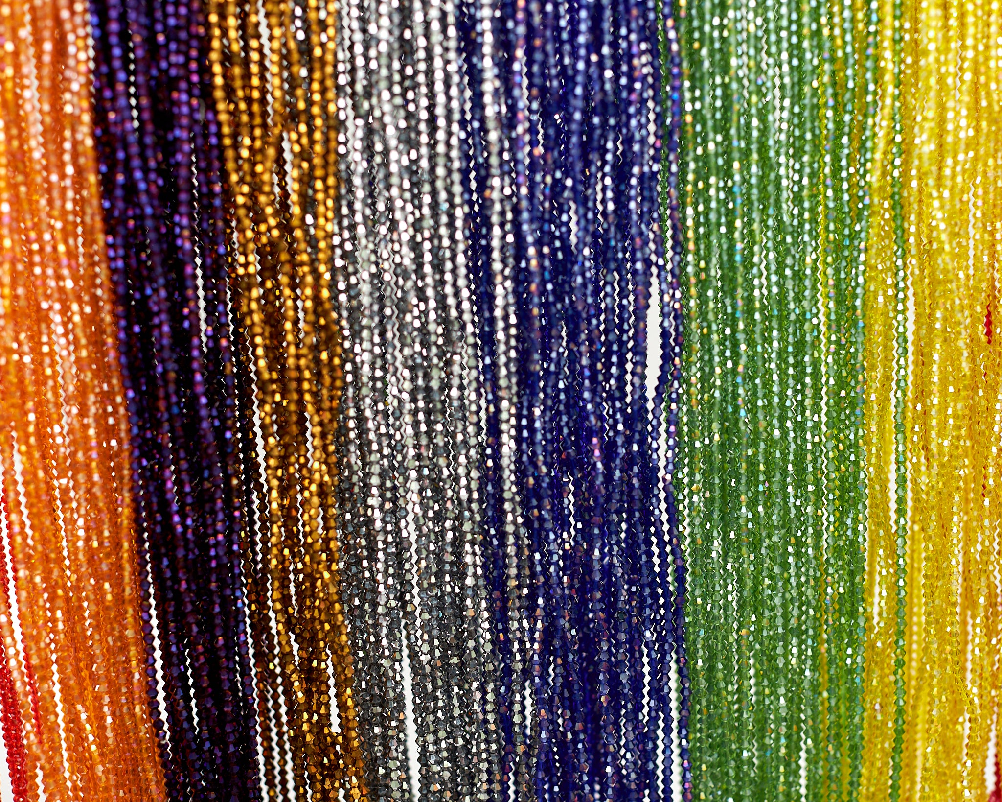 Details about   40-50 Inch Tie-On Solid Color African Waist Bead Strand 