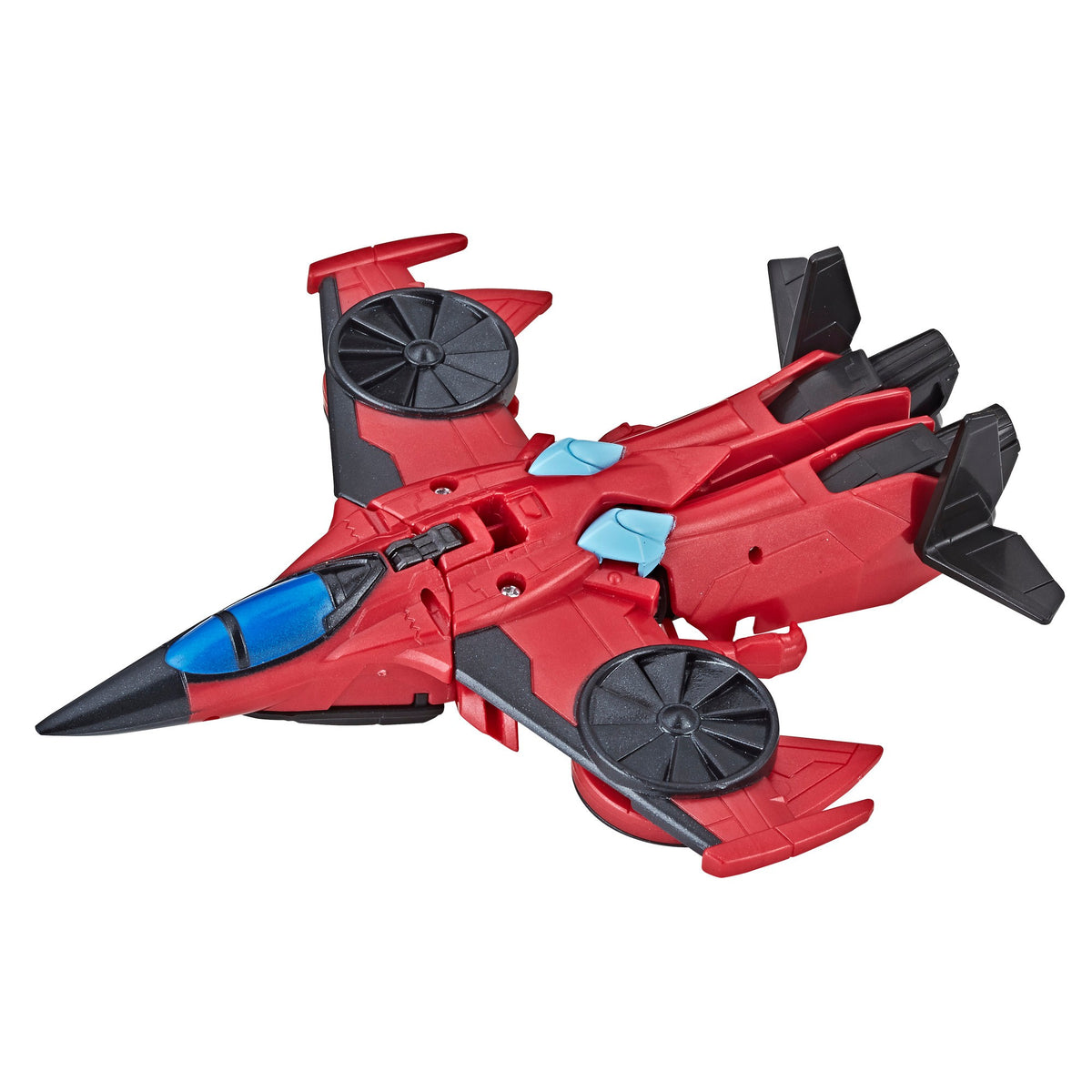 red airplane transformer