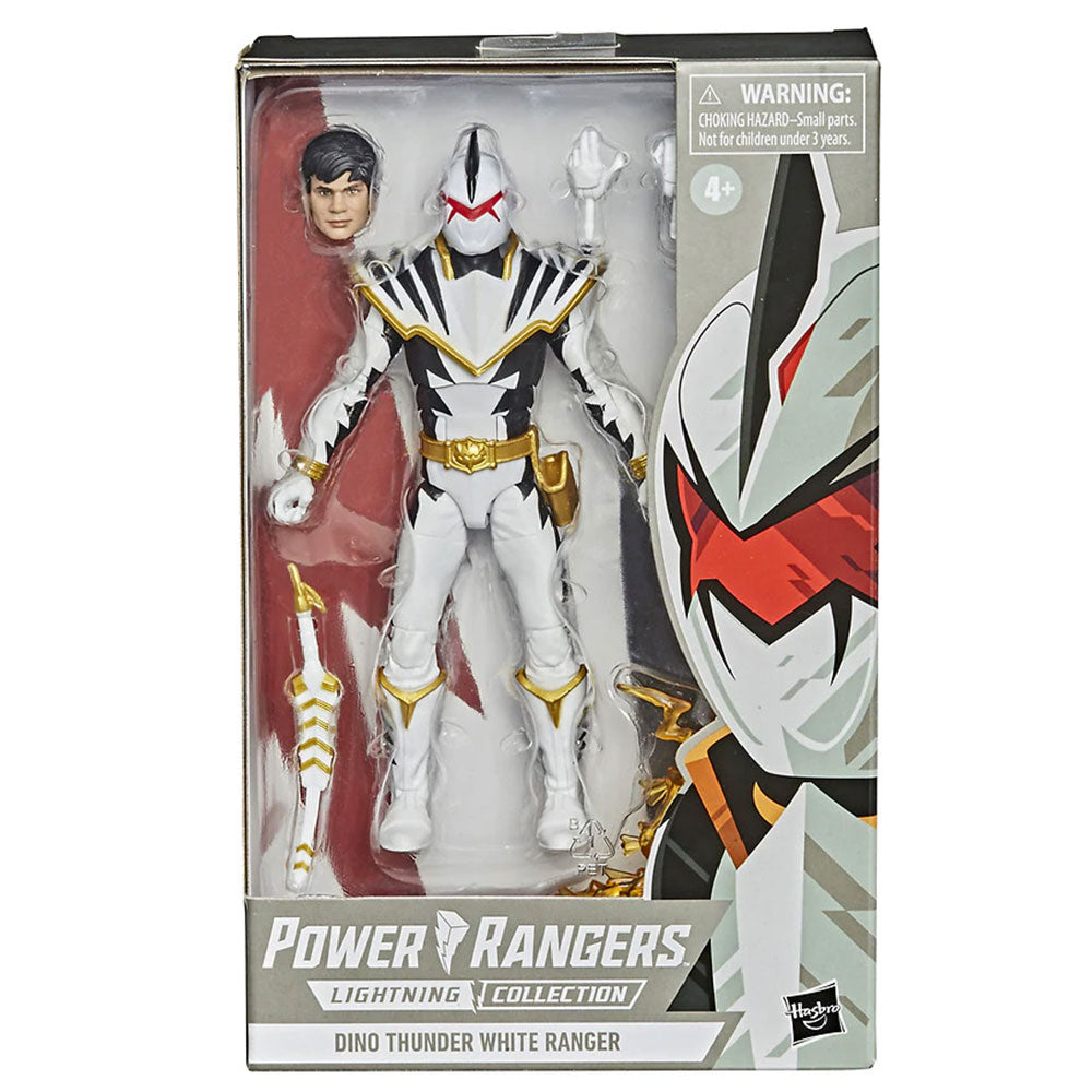 Power Rangers Lightning Collection Dino Thunder White Ranger Action Figure 