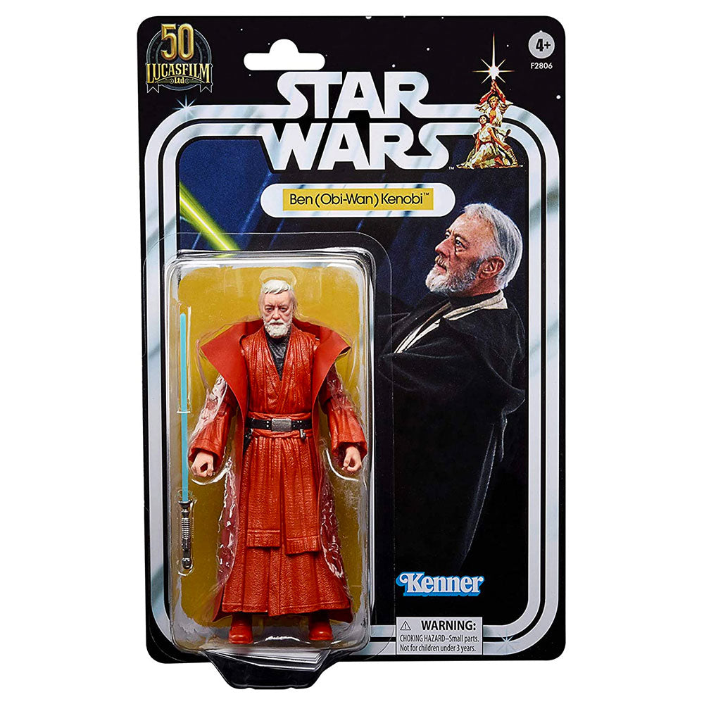 Kenobi Star Wars The Black Series 6" Amazon Exclusive 50th Kenner Ben Obi-Wan 
