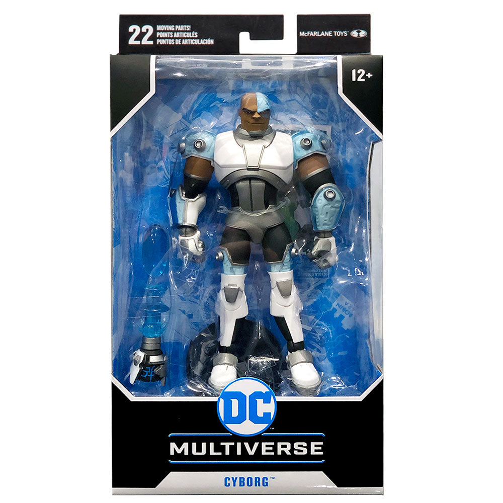 Teen Titans Animated Design McFarlane Figure Cyborg 7inch DC Multiverse 