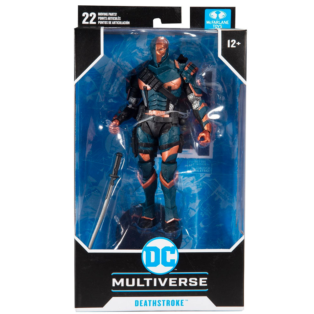 Mcfarlane Toys Dc Multiverse Deathstroke Arkham Origins Action Figure Collecticon Toys 