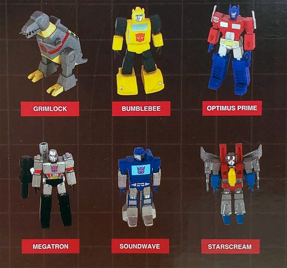 mini transformers action figures