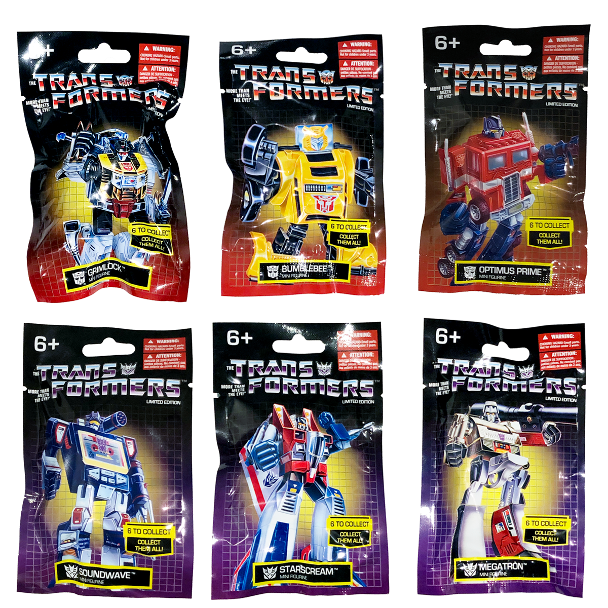 Prexio Transformers G1 Mini Figurines 