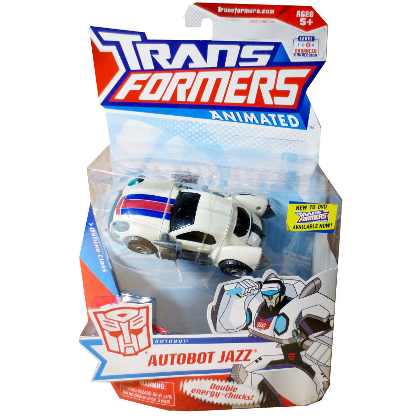 transformers animated jazz toy