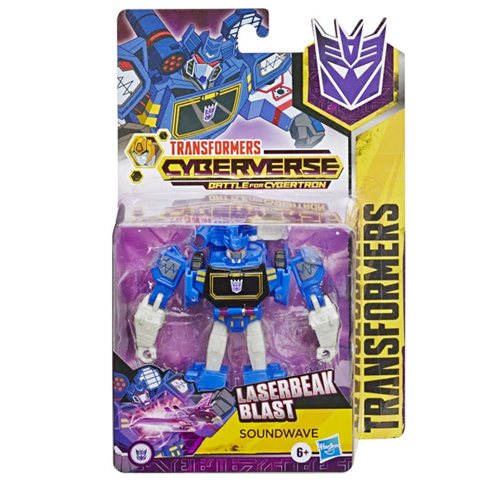 transformers cyberverse warrior class soundwave