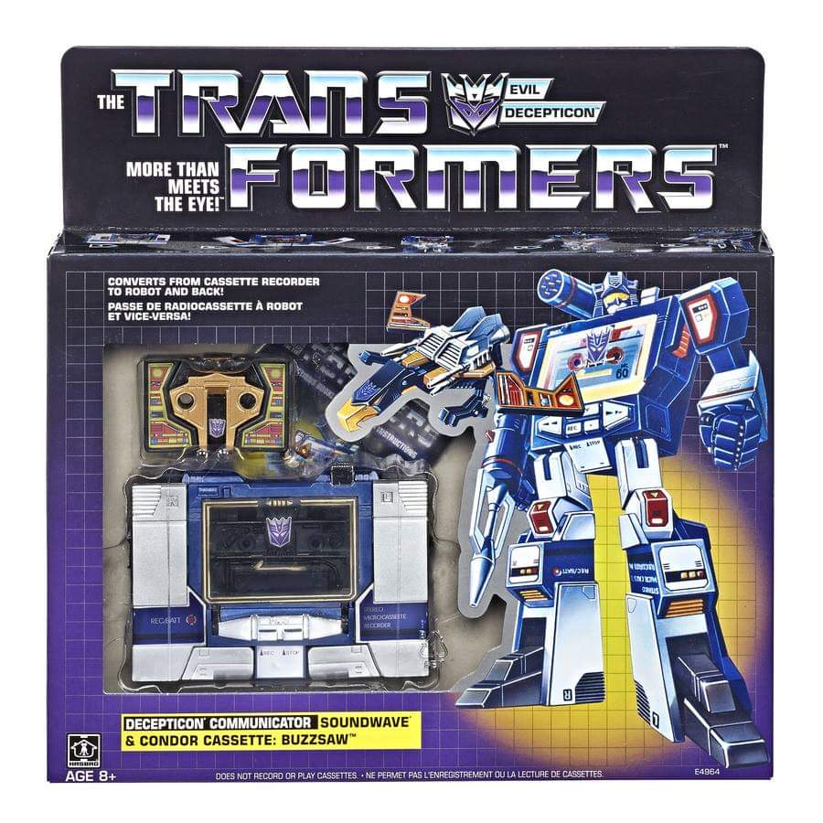 Buy Transformers Vintage G1 Soundwave 