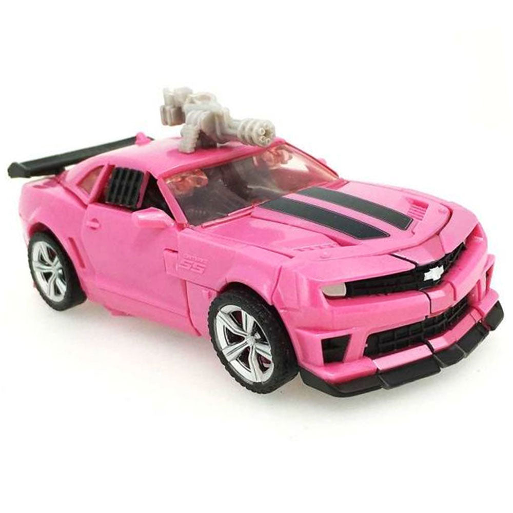 pink transformer car