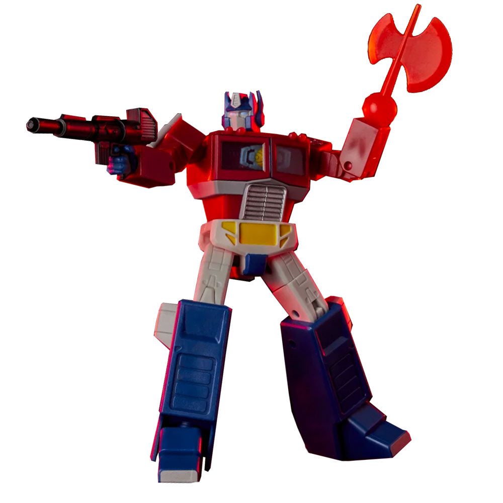 red transformer robot