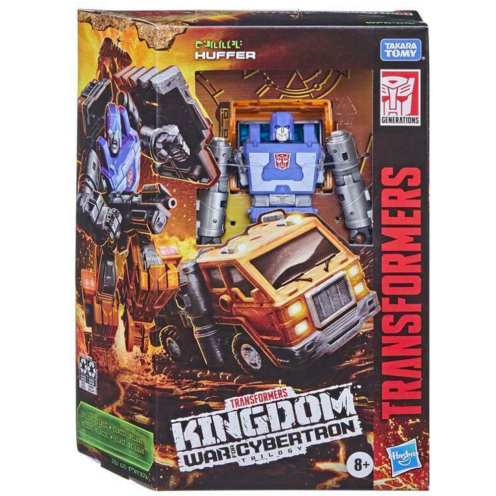 Details about   Transformers Kingdom War for Cybertron HUFFER Deluxe Class