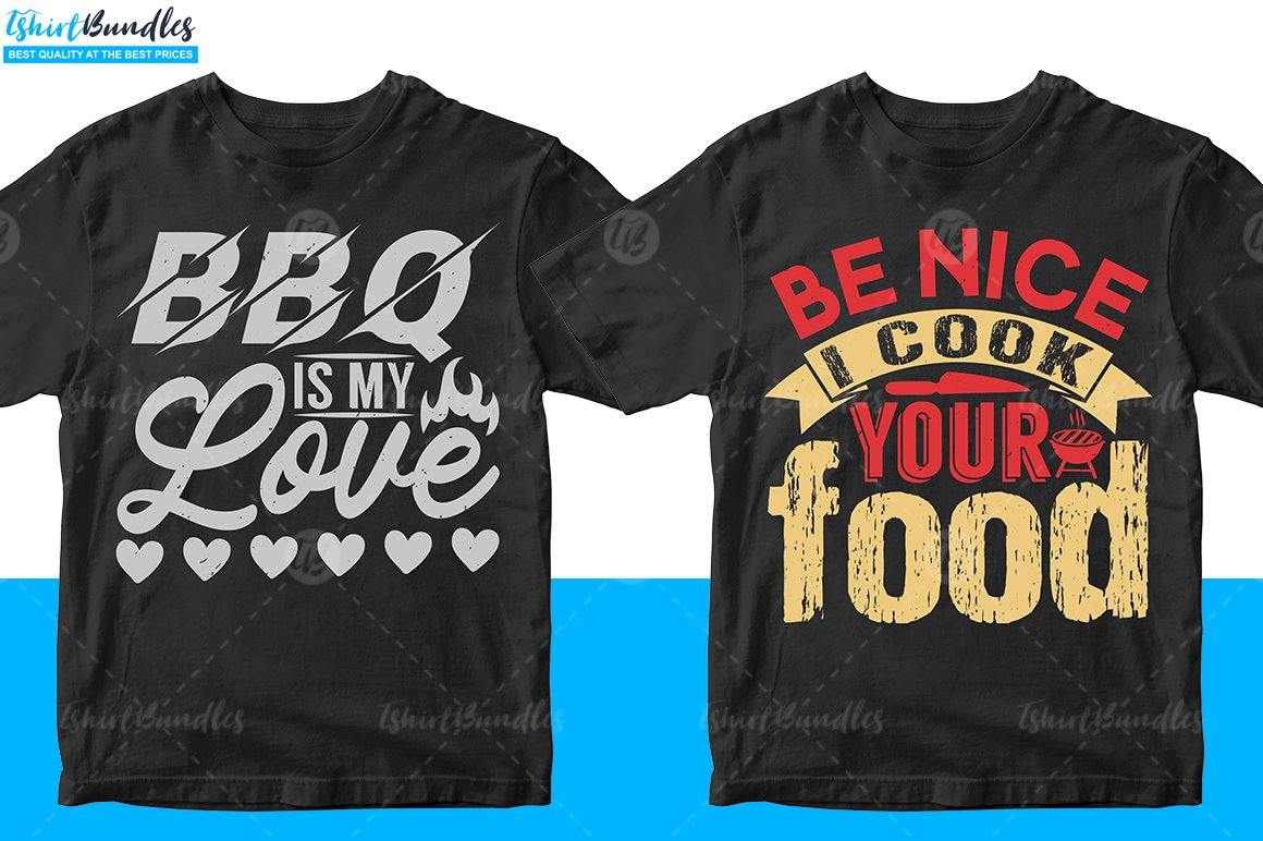 50 Customizable BBQ T-shirt Design Bundle - tshirtbundles