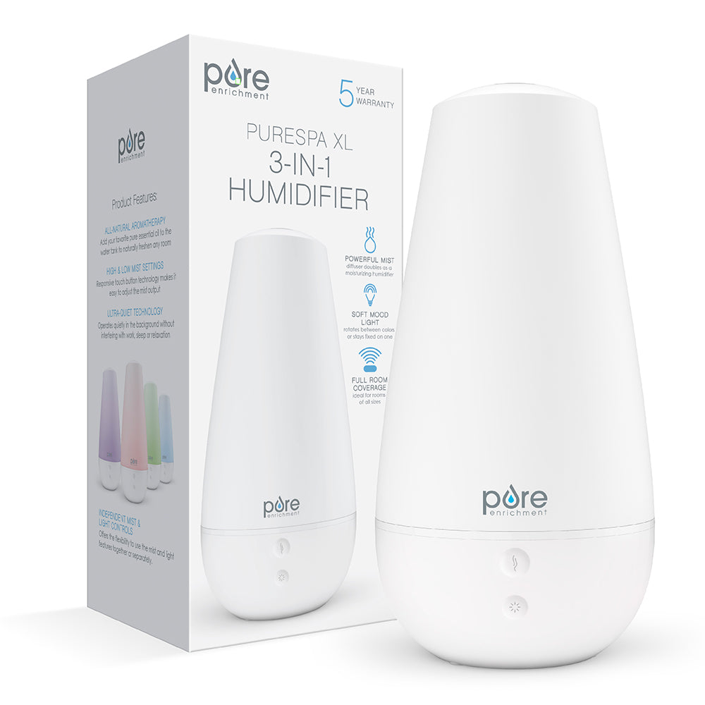 PureSpa™ XL – Aroma Diffuser, Humidifier & Mood Light – Pure Enrichment