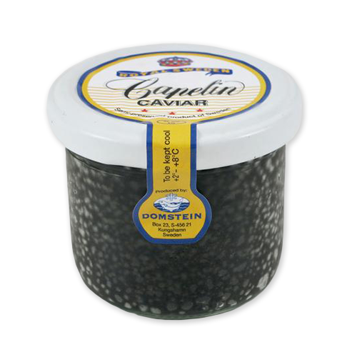 Capelin Caviar Black Or Orange Scanspecialties