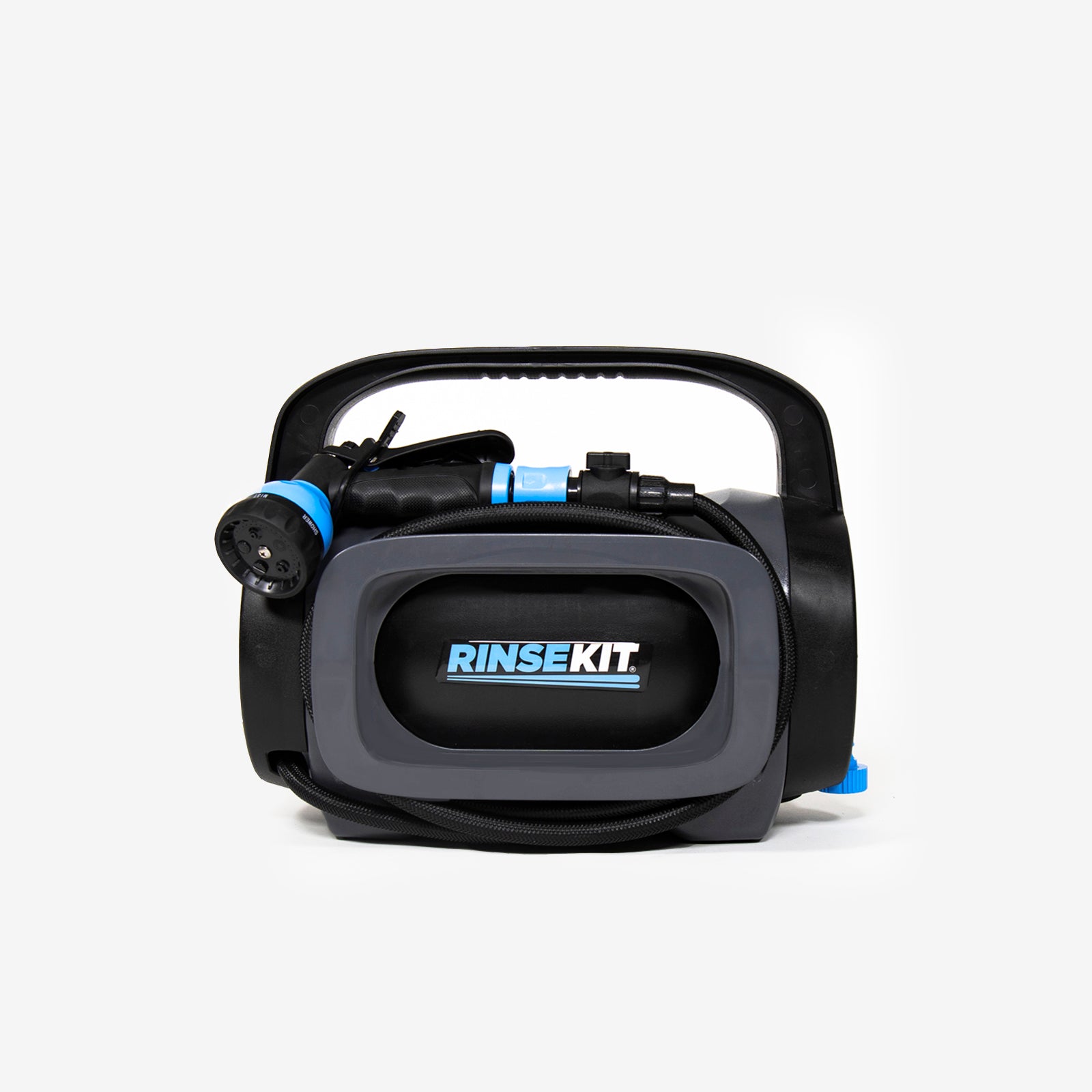 Rinse Kit POD Portable Outdoor Shower Black Grey 1.75 Gallon 