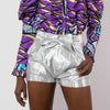 Nubia shorts silver