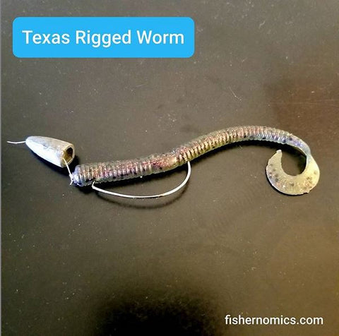 Texas Rigged Worm