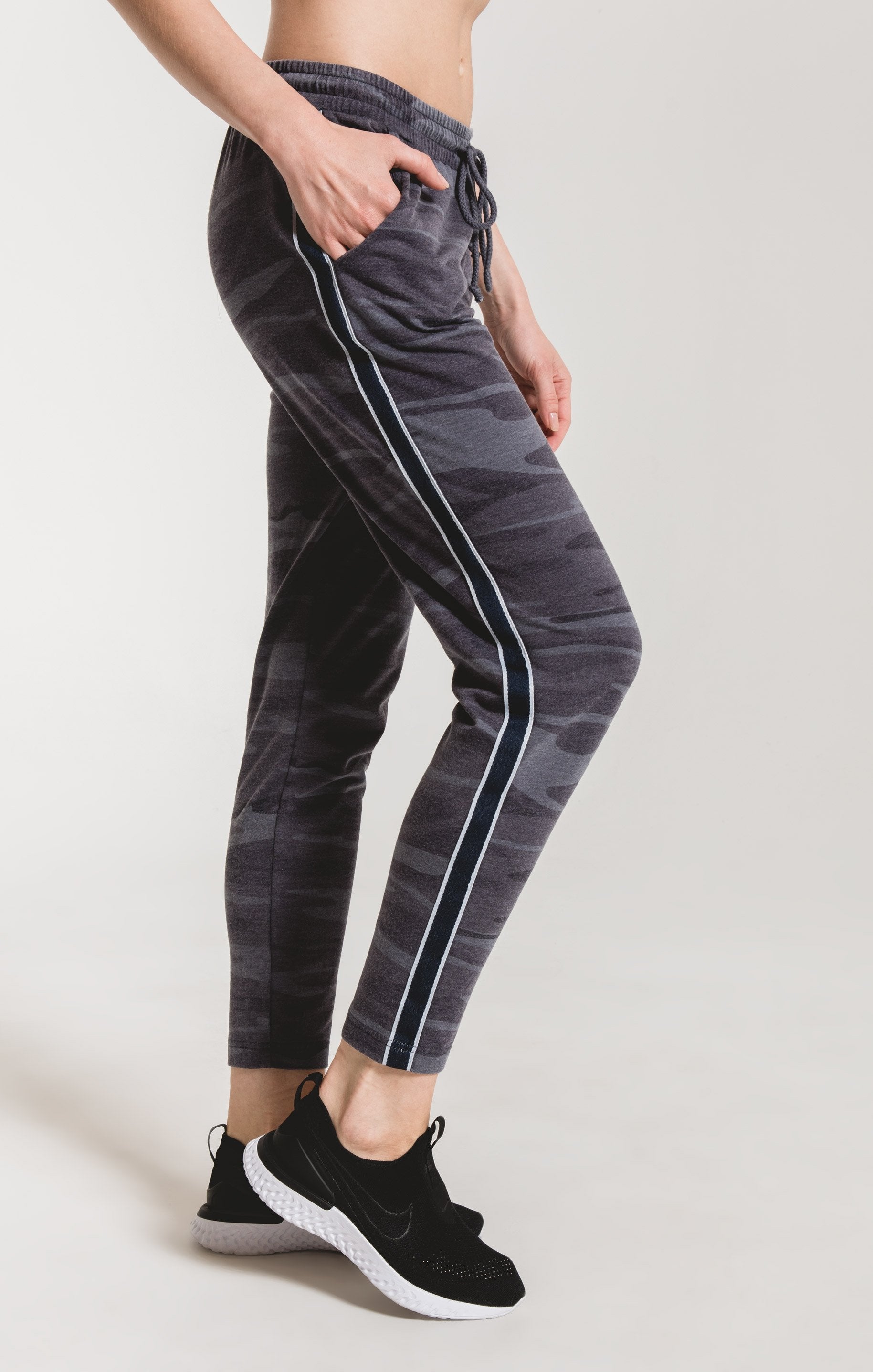 Pants Camo Sporty Jogger Pant Camo Dark Blue