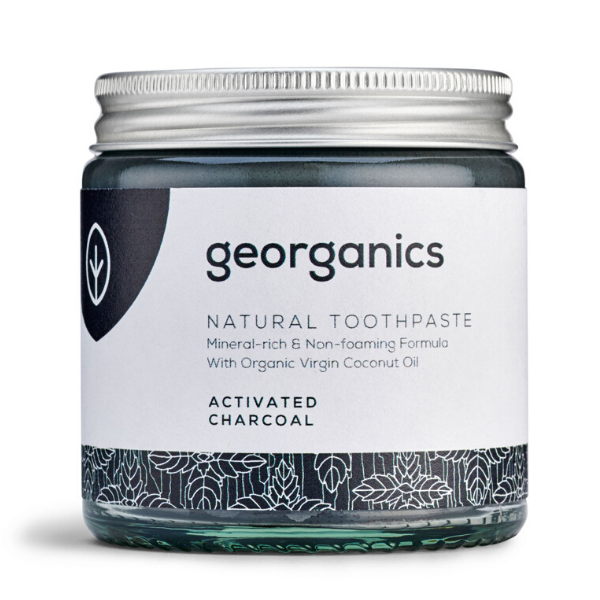 georganics charcoal toothpaste