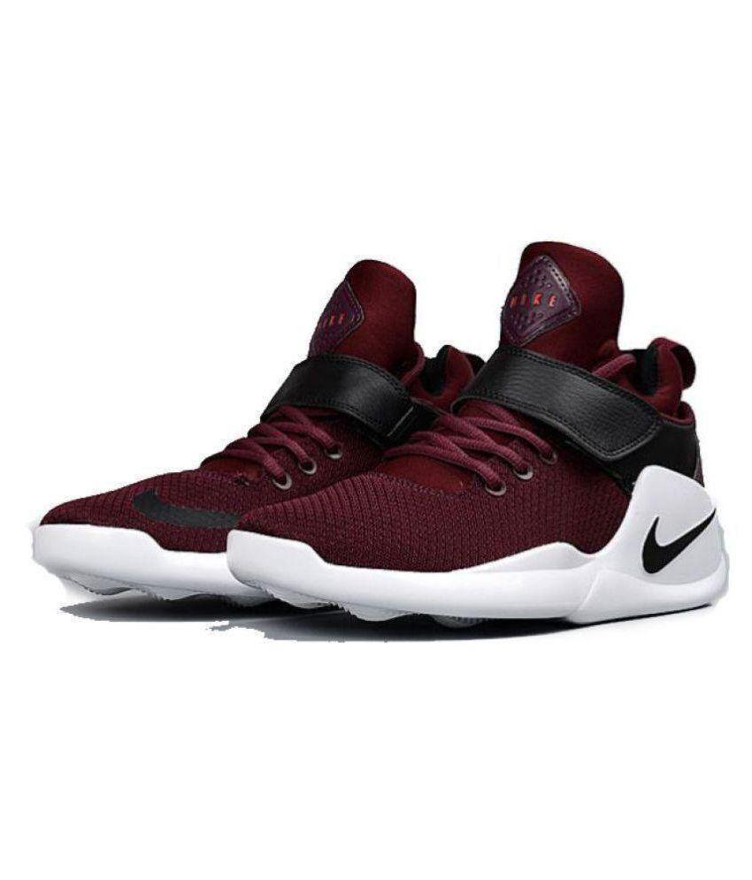 Nike Kwazi Maroon Running Shoes 