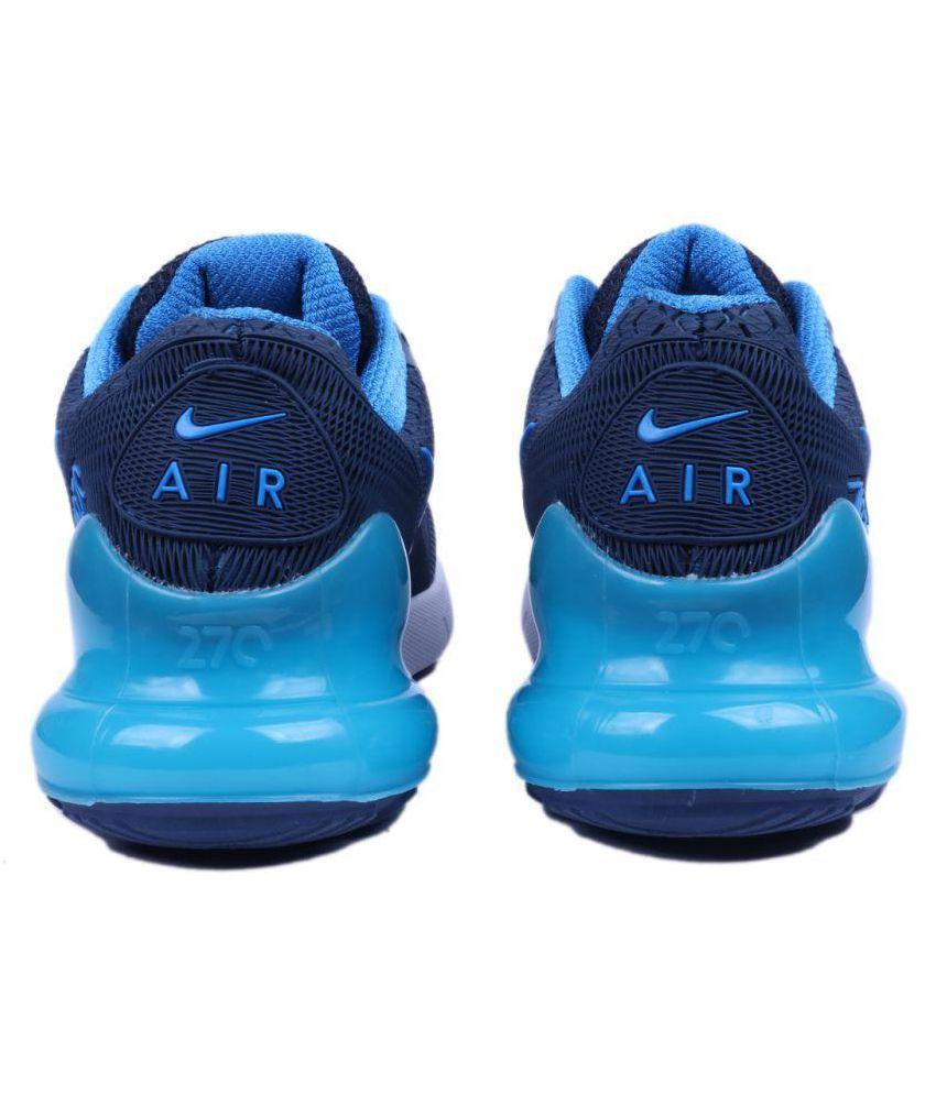 nike air blue running shoes