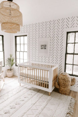 beautiful scandi style nursery - 5 reasons why you should go for scandi nursery. Otis and the Wolf - get the scandi look for your little one for less 