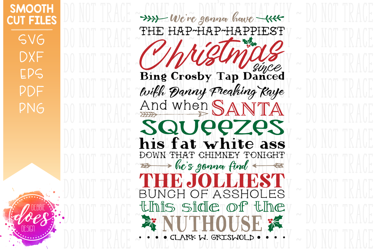 Download Jolliest Bunch Freaking Griswolds Christmas Vacation Svg File Debbie Does Design Yellowimages Mockups