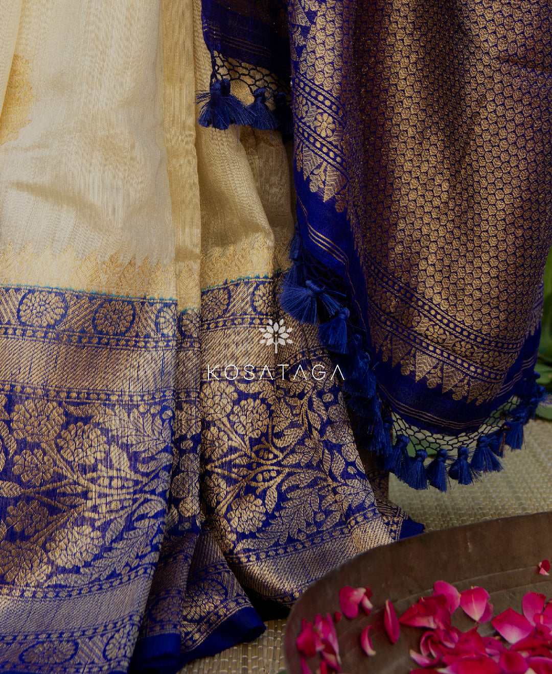 Handwoven Matka Silk Saree