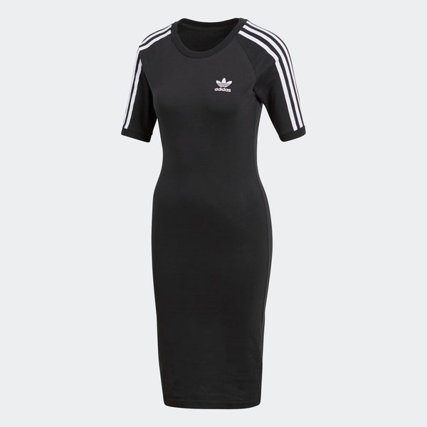 womens black adidas dress