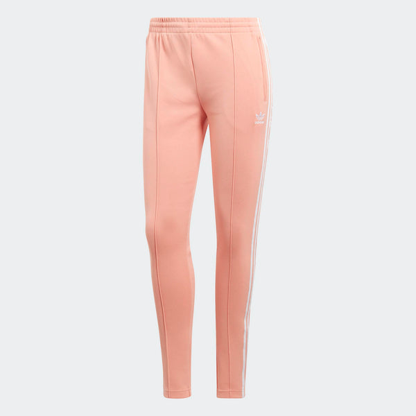 peach adidas pants