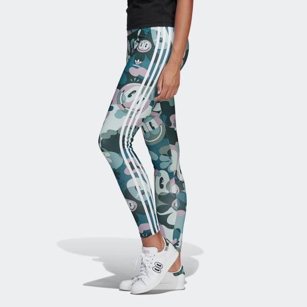 adidas camo leggings 3 stripes