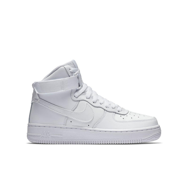 all white nike air force ones high tops