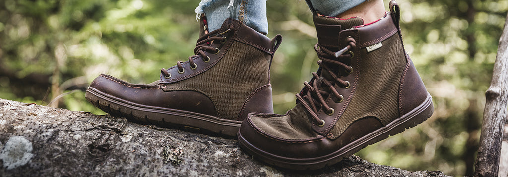 minimalist composite toe boots